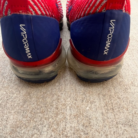Nike Air Vapormax Flyknit 3.0 Team USA Running Shoes (CW5585-100) Men’s Size 9 - Picture 6 of 8